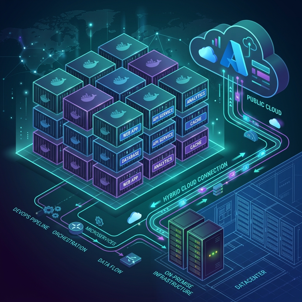 Demystifying Hybrid Cloud: Combining Azure and On-Premises Docker